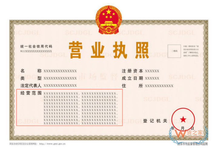 注冊進(jìn)口跨境電商公司營業(yè)執(zhí)照經(jīng)營范圍怎么填寫?